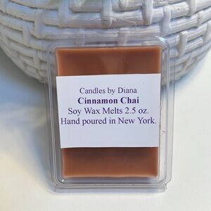 Candles By Diana Wax Melts ~ Cinnamon Chai 2.5 oz